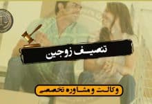 تنصیف زوجین